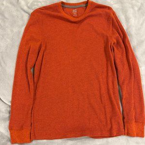 Old Navy Thermal-Knit Long-Sleeve Shirt for Men Size M